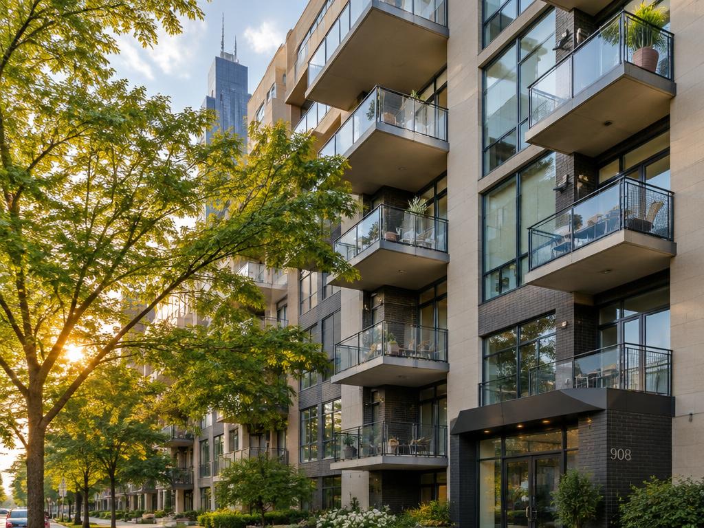 Upscale apartment community